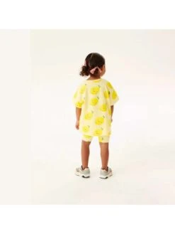 Abstract Printing Crewneck Short Sleeve Girl Clothing Sets -Kids Clothing Shop P 20240529155240171 679