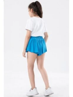 Tie-wrap High Rise Loose Girl Bottoms -Kids Clothing Shop P 20240529155502652 727