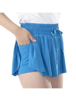 Tie-wrap High Rise Loose Girl Bottoms -Kids Clothing Shop P 20240529155503180 691