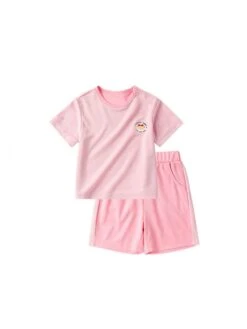 Colorblock Crewneck Loose Girl Clothing Sets -Kids Clothing Shop P 20240530091529313 893