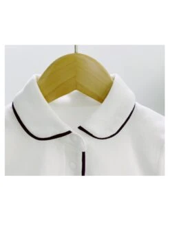 Solid Color Cotton Fitted Rompers -Kids Clothing Shop P 20240603092504054 905