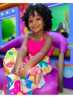 Flower Halter High Rise Girl Clothing Sets -Kids Clothing Shop P 20240603115517136 615