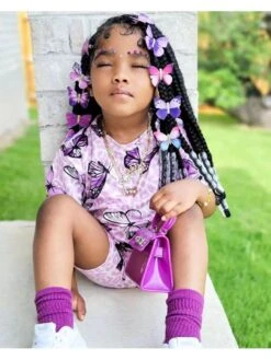 Animal Print Crewneck Knitting Girl Clothing Sets -Kids Clothing Shop P 20240603121006631 392