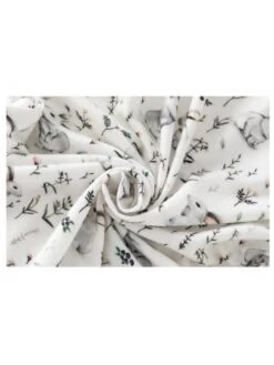 Maple Leaf Crewneck Fitted Rompers -Kids Clothing Shop P 20240603173018085 150