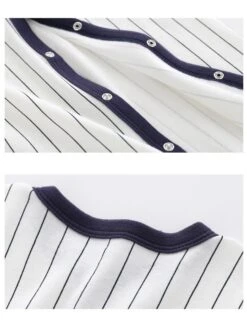 Colorblock Patchwork Crewneck Rompers -Kids Clothing Shop P 20240604115544948 502