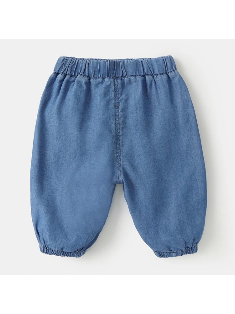 Solid Color Mid-rise Baggy Boy Pants 1 Solid Color Mid-rise Baggy Boy Pants