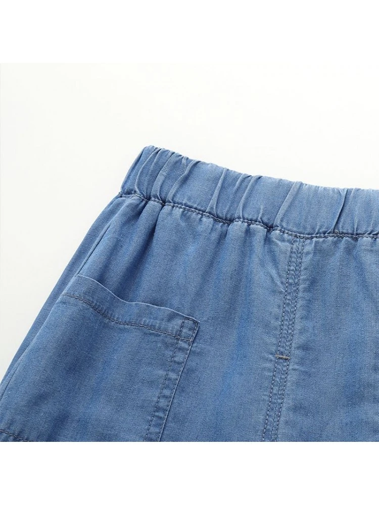 Solid Color Mid-rise Baggy Boy Pants 4 Solid Color Mid-rise Baggy Boy Pants - Image 4