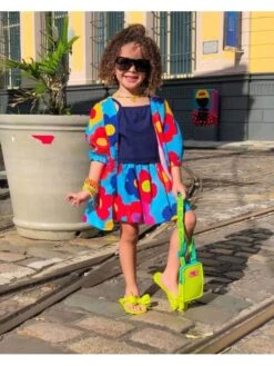 Flower Spaghetti Straps A-line Girl Clothing 3 Piece Sets