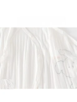 Cartoon Pattern Hollow-out Cotton Sleepsuits -Kids Clothing Shop P 20240605134402580 685