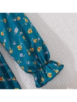 Flower Solid Color Princess Girl Dresses -Kids Clothing Shop P 20240605144439280 341