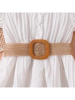 Solid Color With Belt Princess Girl Dresses -Kids Clothing Shop P 20240605150426227 322