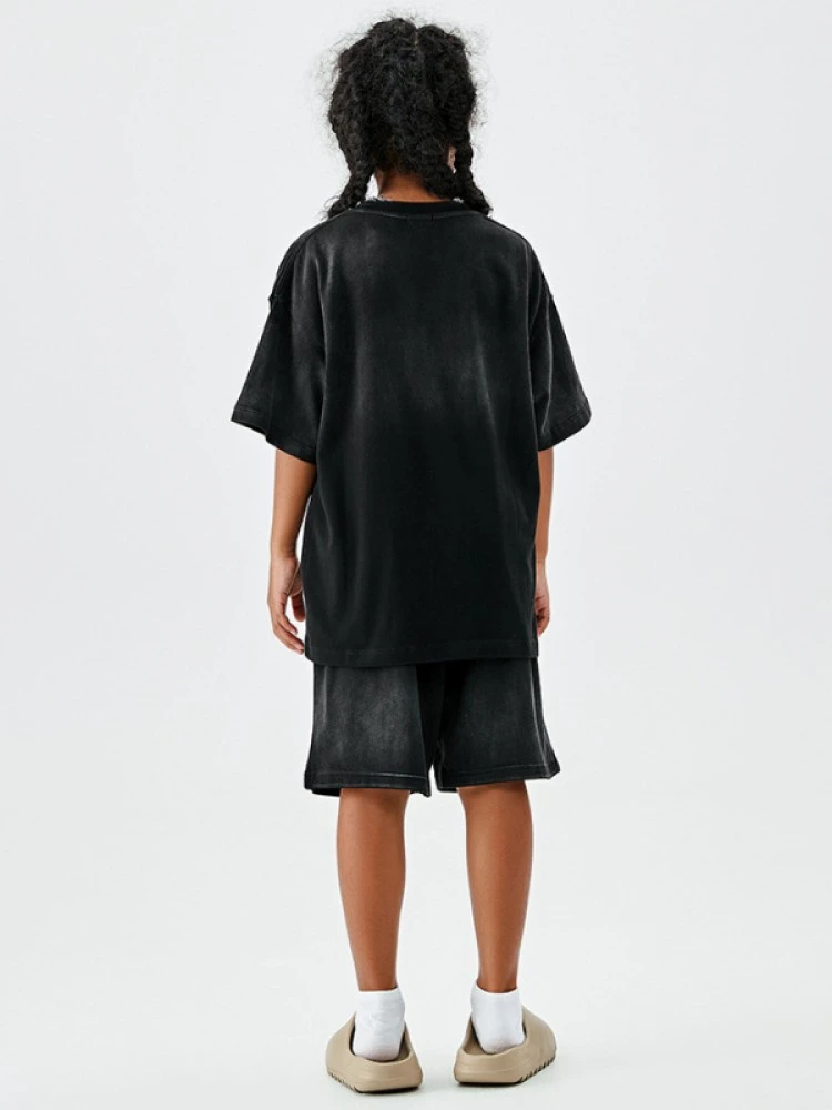 Tie Dye Crewneck Cotton Boy Clothing Sets 2 Tie Dye Crewneck Cotton Boy Clothing Sets - Image 2