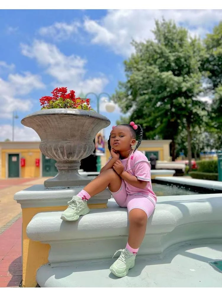 Patchwork Crewneck Loose Girl Clothing Sets 2 Patchwork Crewneck Loose Girl Clothing Sets - Image 2