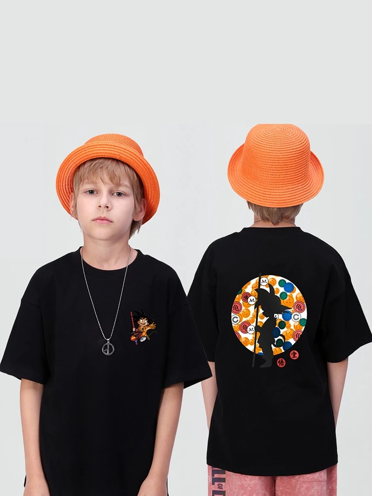 Cartoon Pattern Crewneck Loose Boy Tops 1 Cartoon Pattern Crewneck Loose Boy Tops
