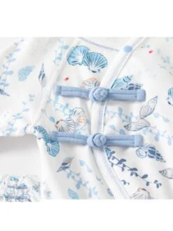 Cartoon Pattern Crewneck Loose Sleepsuits -Kids Clothing Shop P 20240606104415361 321