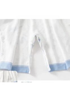 Cartoon Pattern Crewneck Loose Sleepsuits -Kids Clothing Shop P 20240606104416056 238