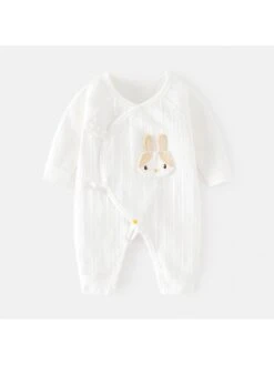 Cartoon Pattern Crewneck Cotton