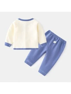 Cartoon Pattern Crewneck Loose Sets -Kids Clothing Shop P 20240607100804839 683