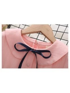 Doll Collar Cotton Zipper Girl Dresses -Kids Clothing Shop P 20240607110006483 510