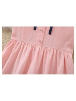 Doll Collar Cotton Zipper Girl Dresses -Kids Clothing Shop P 20240607110007016 116