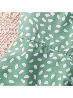 Round Neck Off Shoulder One Button Girl Dresses -Kids Clothing Shop P 20240607112817184 234