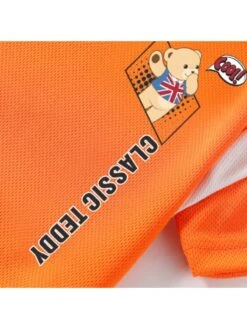 Cartoon Pattern Colorblock Leisure Boy Tops -Kids Clothing Shop P 20240607112824879 237