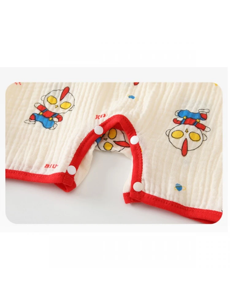 Lacework Crewneck Cotton Rompers 7 Lacework Crewneck Cotton Rompers - Image 7