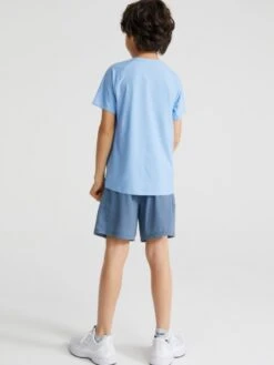 Solid Color Crewneck Short Sleeve Boy Tops -Kids Clothing Shop P 20240607151218022 597