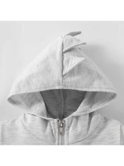 Striped Hooded Cotton Boy Coat -Kids Clothing Shop P 20240608101212992 961