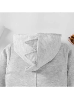 Striped Hooded Cotton Boy Coat -Kids Clothing Shop P 20240608101216065 156