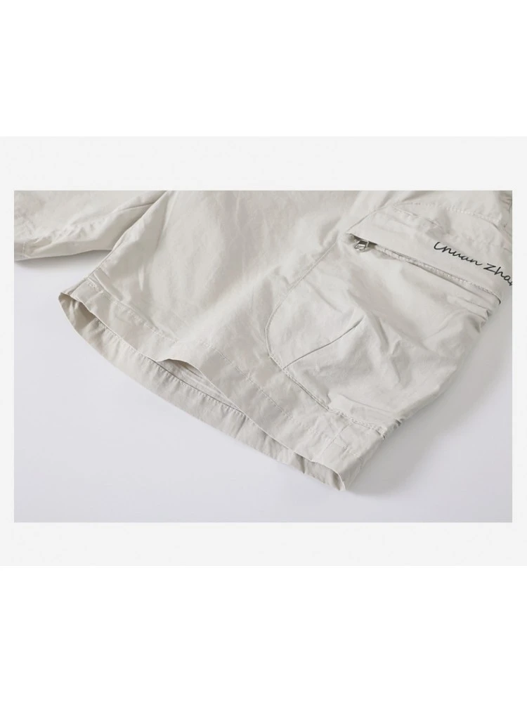 Solid Color Cotton Cargo Boy Pants 5 Solid Color Cotton Cargo Boy Pants - Image 5