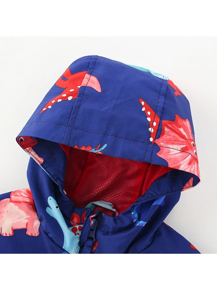 Hooded Bag Sleeve/Barrel Sleeve Cotton Boy Coat 2 Hooded Bag Sleeve/Barrel Sleeve Cotton Boy Coat - Image 2