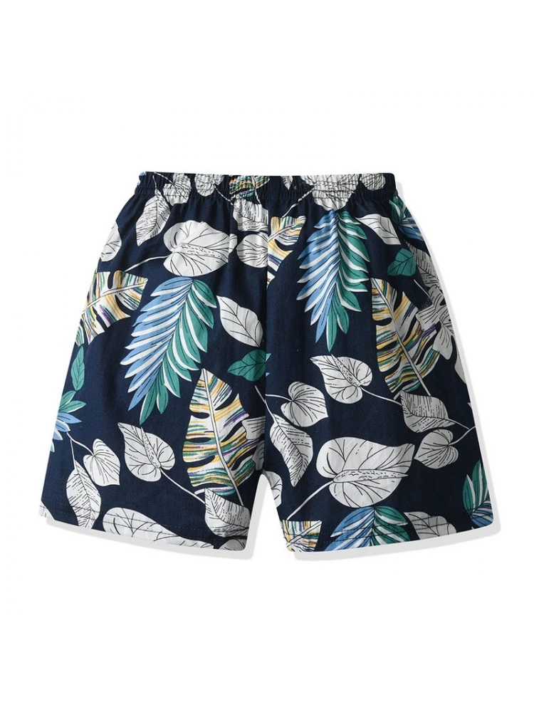 Flower Contrast Color Leisure Boy Clothing Sets 9 Flower Contrast Color Leisure Boy Clothing Sets - Image 9