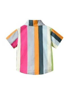 Striped Cotton Loose Boy Tops -Kids Clothing Shop P 20240608112056974 179