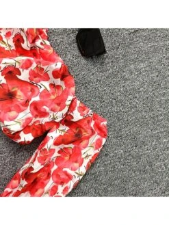 Flower High Rise Wide Leg Girl Clothing Sets -Kids Clothing Shop P 20240608115616790 380