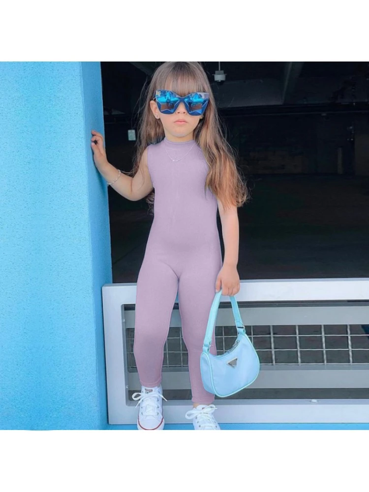 Solid Color Crewneck Bodycon Girl Clothing Sets 1 Solid Color Crewneck Bodycon Girl Clothing Sets