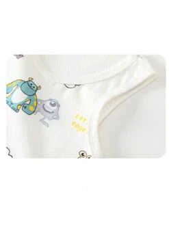 Crewneck Cotton Two Buttons Rompers -Kids Clothing Shop P 20240608154808563 763