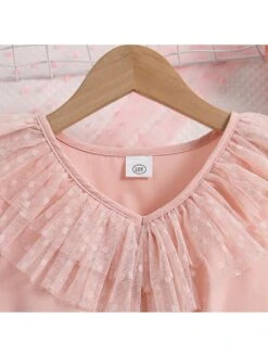 Solid Color Waist Tie Princess Girl Dresses -Kids Clothing Shop P 20240611091215198 401