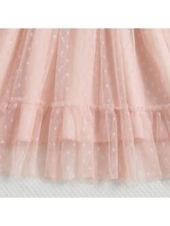 Solid Color Waist Tie Princess Girl Dresses -Kids Clothing Shop P 20240611091218703 732