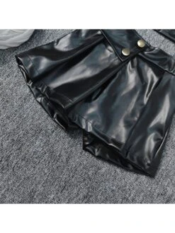 Solid Color PU A-line Girl Clothing Sets 18 Solid Color PU A-line Girl Clothing Sets -Kids Clothing Shop P 20240611091615391 127