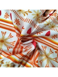 Print Ruffle Crewneck A-line Girl Clothing Sets -Kids Clothing Shop P 20240611103208699 840