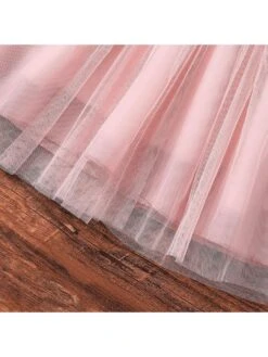 Patchwork Solid Color Single Breasted Girl Dresses -Kids Clothing Shop P 20240611105610480 719