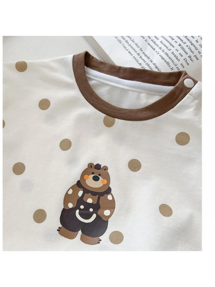 Dots Crewneck Cotton Sets 6 Dots Crewneck Cotton Sets - Image 6