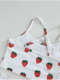 Stringy Selvedge Boat Neck Fitted Swimsuits -Kids Clothing Shop P 20240611113206834 761