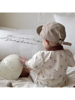 Short Sleeve Cotton Single Breasted Rompers -Kids Clothing Shop P 20240611114805063 873