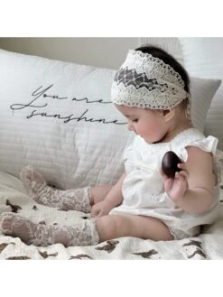Lacework Crewneck Sleeveless Rompers -Kids Clothing Shop P 20240611115205677 343