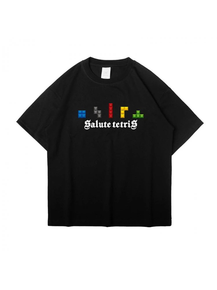 Cartoon Pattern Letter Pattern Crewneck Boy Tops 3 Cartoon Pattern Letter Pattern Crewneck Boy Tops - Image 3