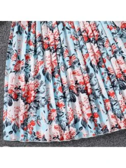 Flower Stand Collar Princess Girl Dresses -Kids Clothing Shop P 20240612104822521 796