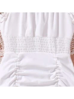 Solid Color Spaghetti Straps Sleeveless Girl Dresses -Kids Clothing Shop P 20240612143217972 569