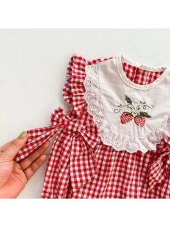 Tie-wrap Square Funky Rompers -Kids Clothing Shop P 20240612143222543 895